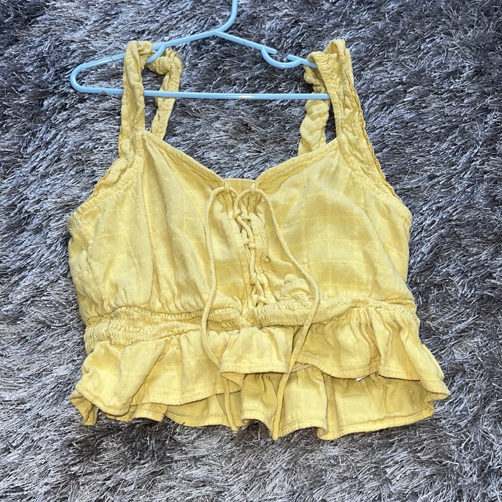 Yellow tank Aeropostale